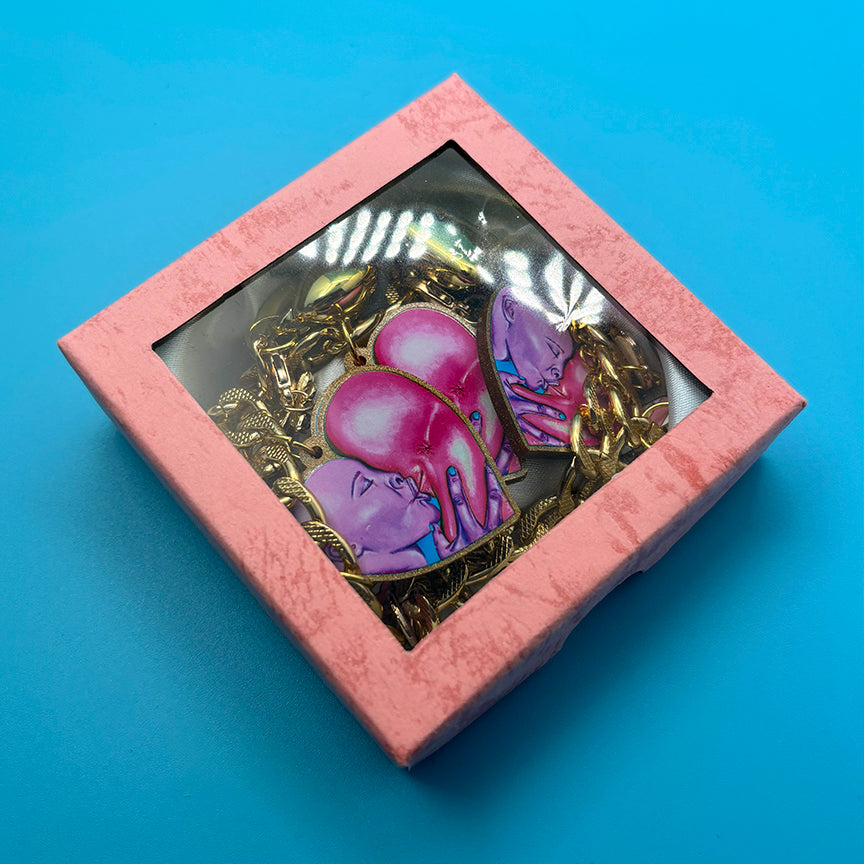 My Moon & Sun - Gay Ass Charm Necklace