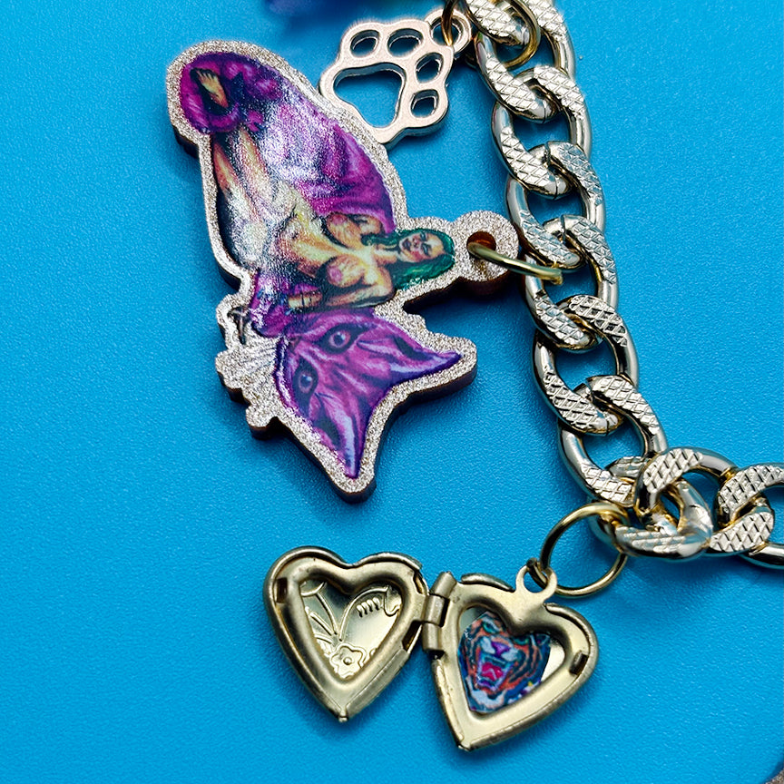 Kitty Cat Call Me - Gay Ass Charm Necklace