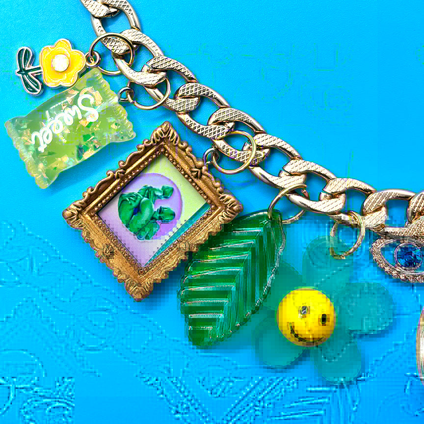 Face Peace - Gay Ass Charm Necklace