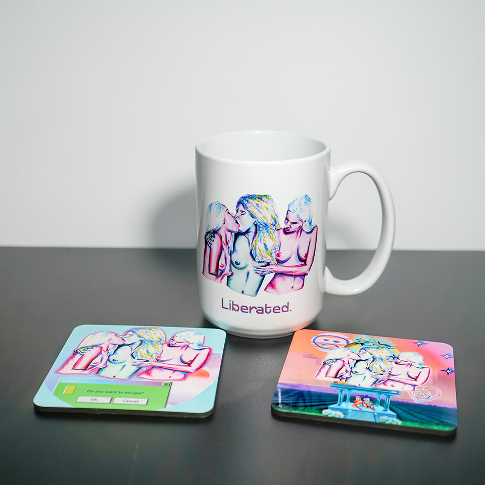 Liberated Mug & Coaster Set