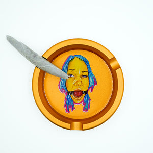 Artsy Ashtray & Mystery Lighter Set