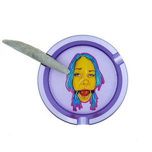Artsy Ashtray & Mystery Lighter Set