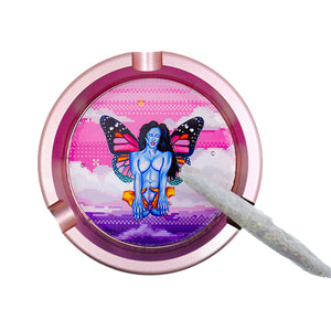 Artsy Ashtray & Mystery Lighter Set