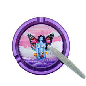 Artsy Ashtray & Mystery Lighter Set
