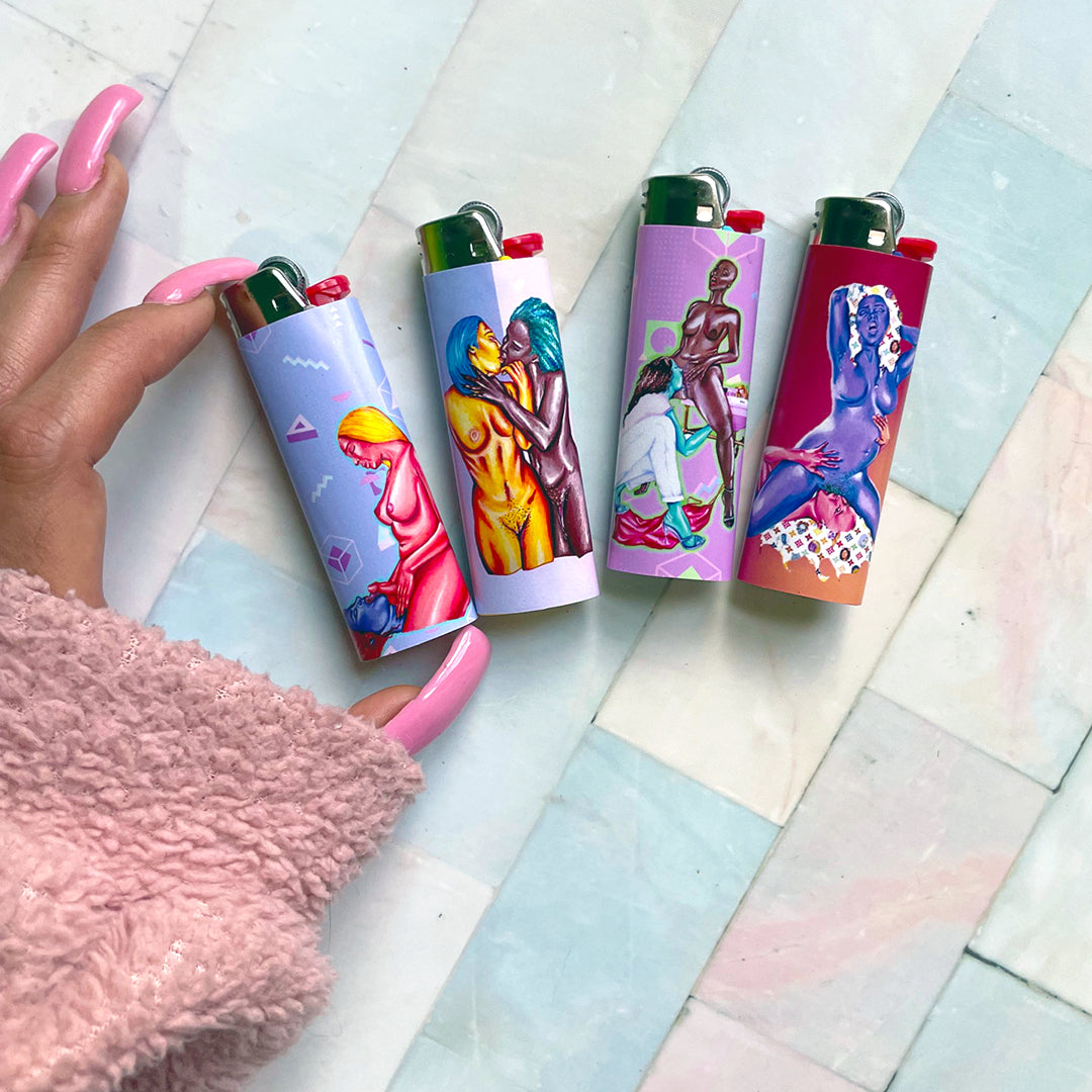 DEEPLY -Set of 4 Art Lighters