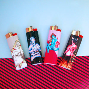 Darkness & Light -Set of 4 Art Lighters