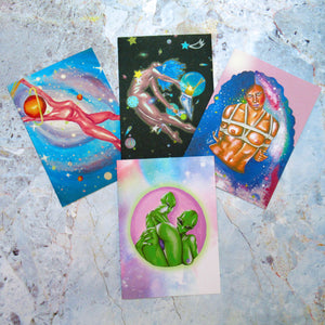 Ur Out of This World - Greeting Card Set + Stamps