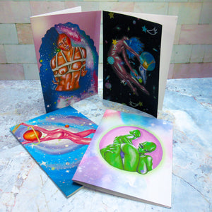 Ur Out of This World - Greeting Card Set + Stamps