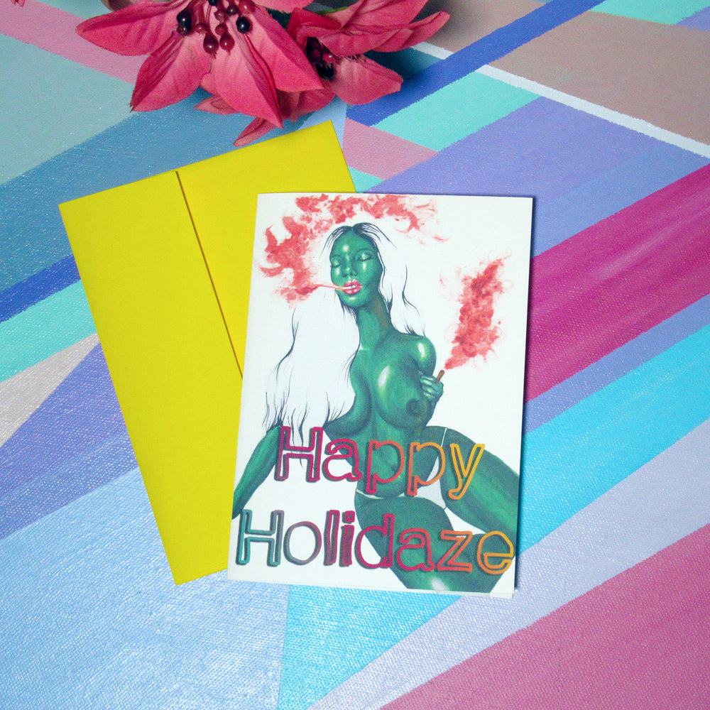 
                
                    Load image into Gallery viewer, Happy Holidaze - Greeting Card
                
            