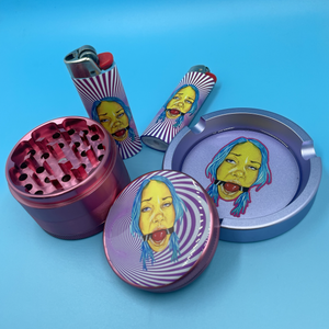 Grinder, Ashtray, & Lighter Bundle