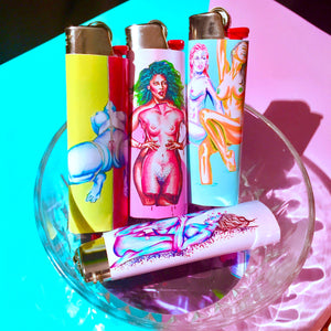 Intimacy - Set of 4 Art Lighters