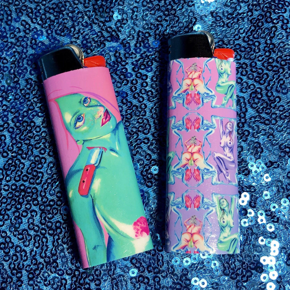 Mine Forever - Set of 4 Art Lighters