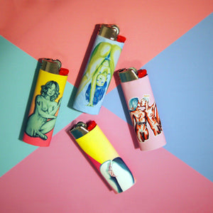 Parts of You - Set of 4 Art Lighters