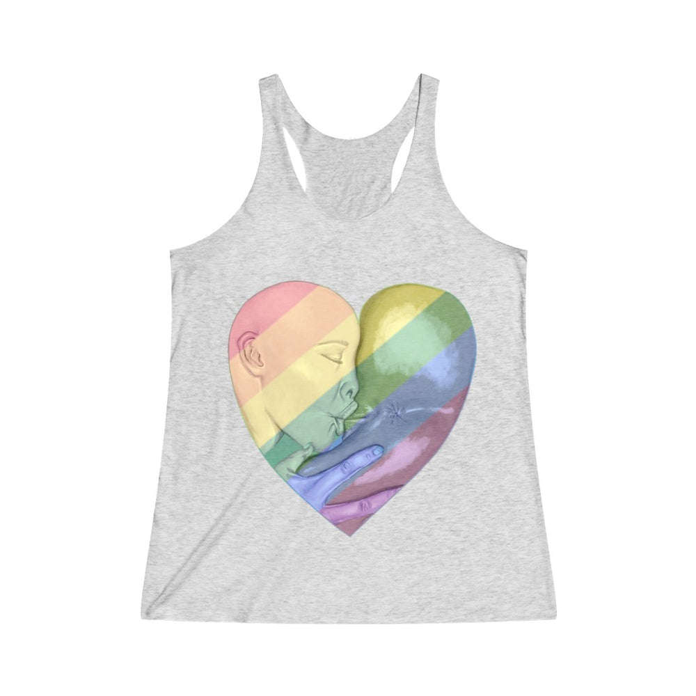 Heart  Racerback Tank [PRIDE collection]