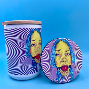 I'm Trying - Ceramic Art Mug & Coaster Set