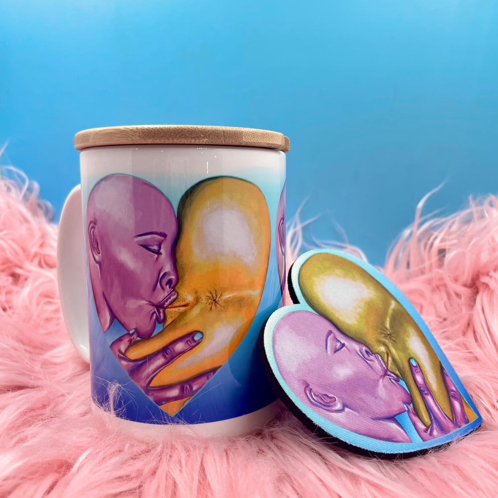 C*nt - Ceramic Art Mug & Coaster Set