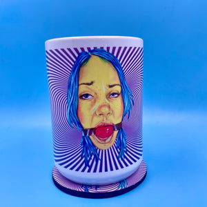 I'm Trying - Ceramic Art Mug & Coaster Set