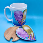 C*nt - Ceramic Art Mug & Coaster Set
