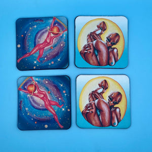 Handmade 4-Piece Coaster Sets