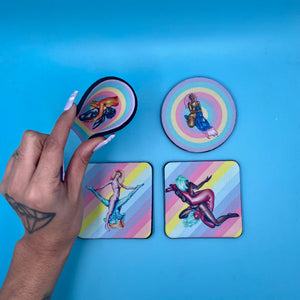 Handmade 4-Piece Coaster Sets