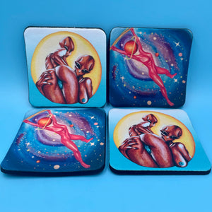 Handmade 4-Piece Coaster Sets