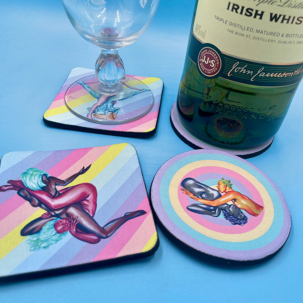 Handmade 4-Piece Coaster Sets