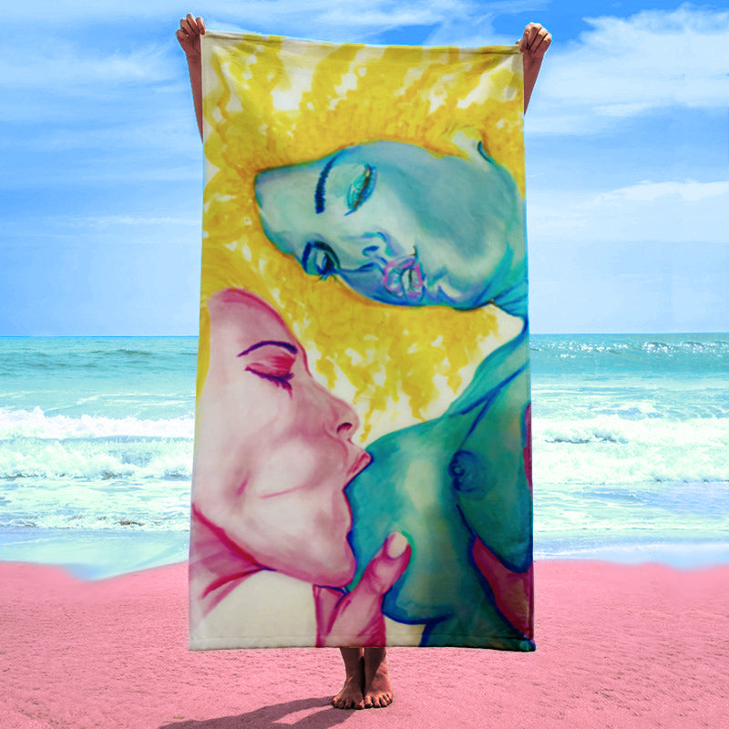 Winter/Spring - beach & bath towel
