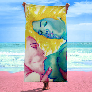 Winter/Spring - beach & bath towel