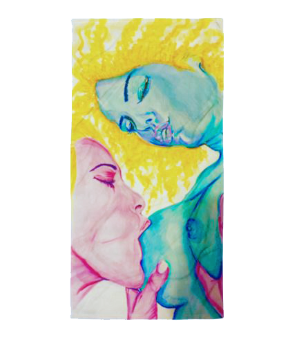 Winter/Spring - beach & bath towel